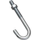National 1/2 In. x 6 In. Zinc J Bolt Image 1